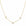Collar Queens Candy de cobre bañado en oro con dijes de Hamsa, estrella y símbolo Chai decorados con zirconias brillantes