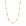 Queens Candy gold-plated 14K choker necklace featuring delicate irregular freshwater pearls on a fine chain