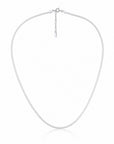 Herringbone Necklace - 925 - plateada 1.8mm - Queens Candy