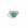 Queens Candy adjustable silver ring featuring a heart-shaped turquoise stone and a ribbed band design.