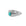 Queens Candy adjustable silver ring featuring a teardrop-shaped turquoise stone and a ribbed band design.