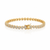 Sugared Cluster Tennis Bracelet - Gold - Queens Candy