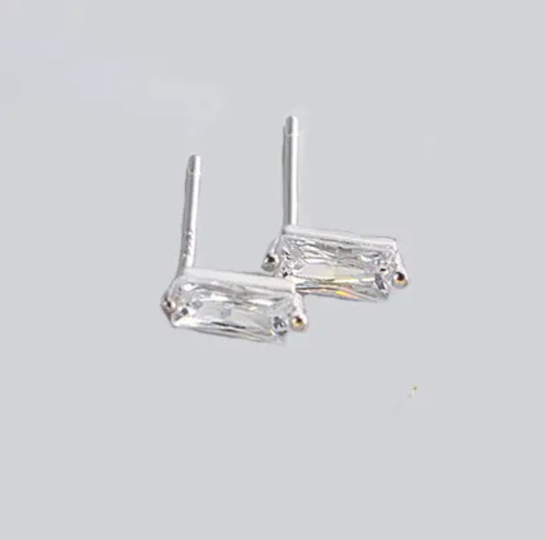 Baguette Stud Earrings