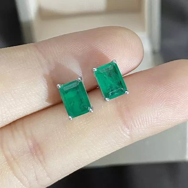 Emerald Studs